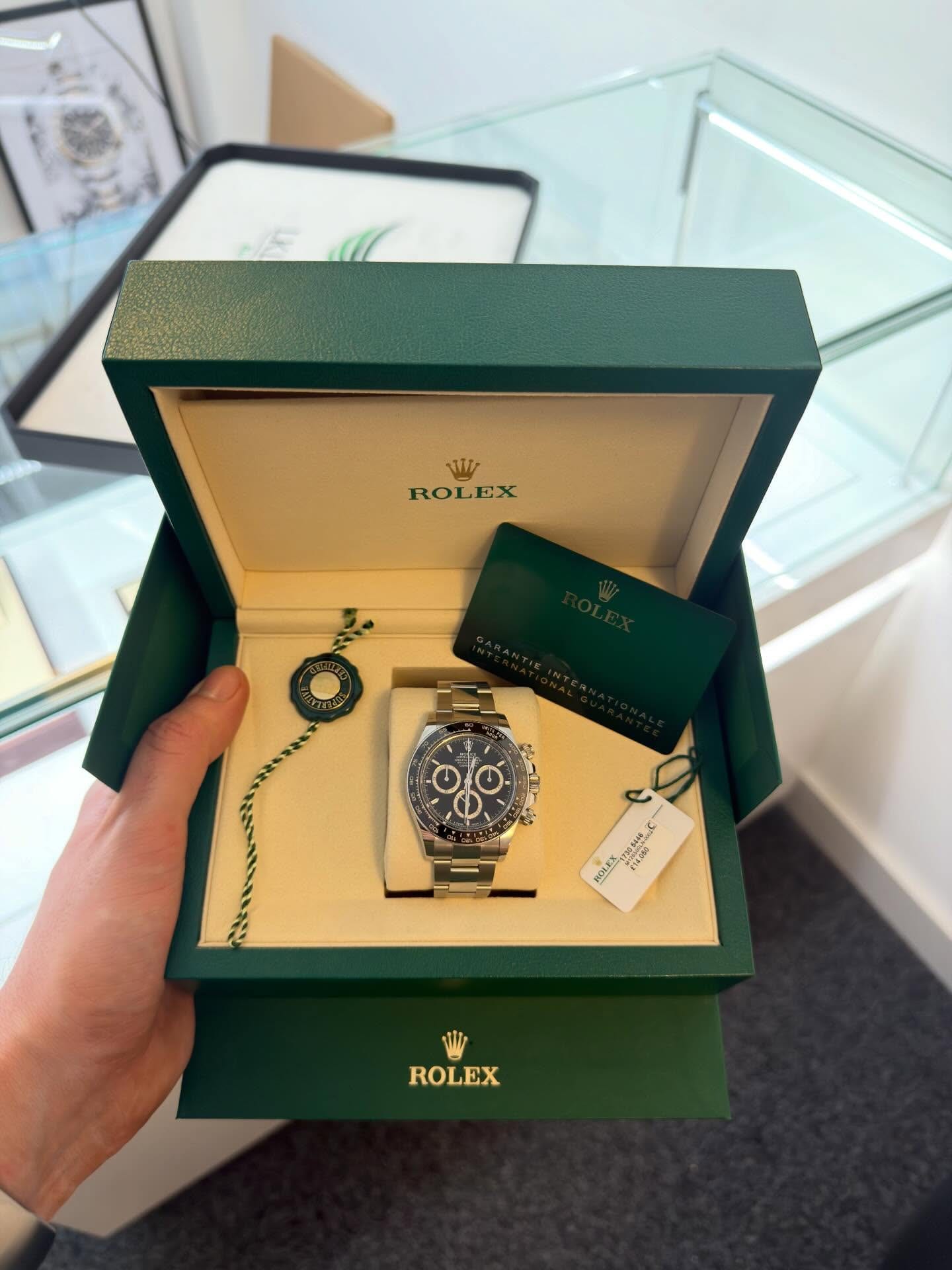Unboxing a Rolex