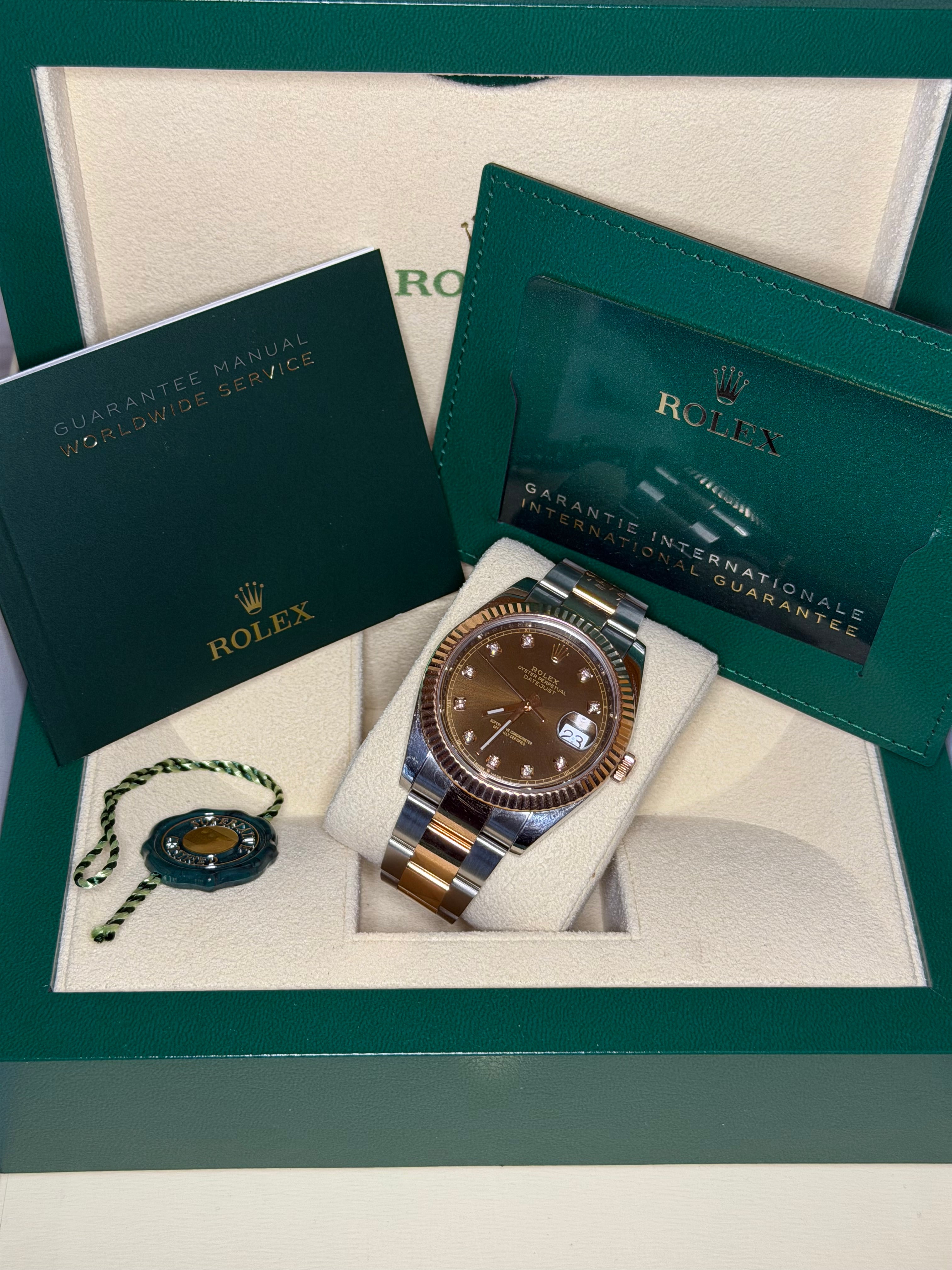 Rolex Datejust 126331 Choc Diamond